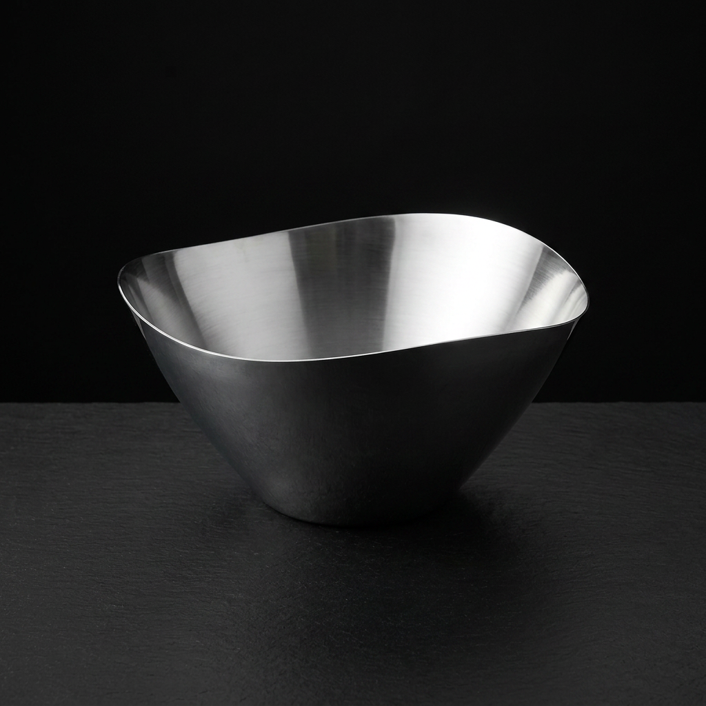 Stainless Steel Salad Bowl Danish Modern