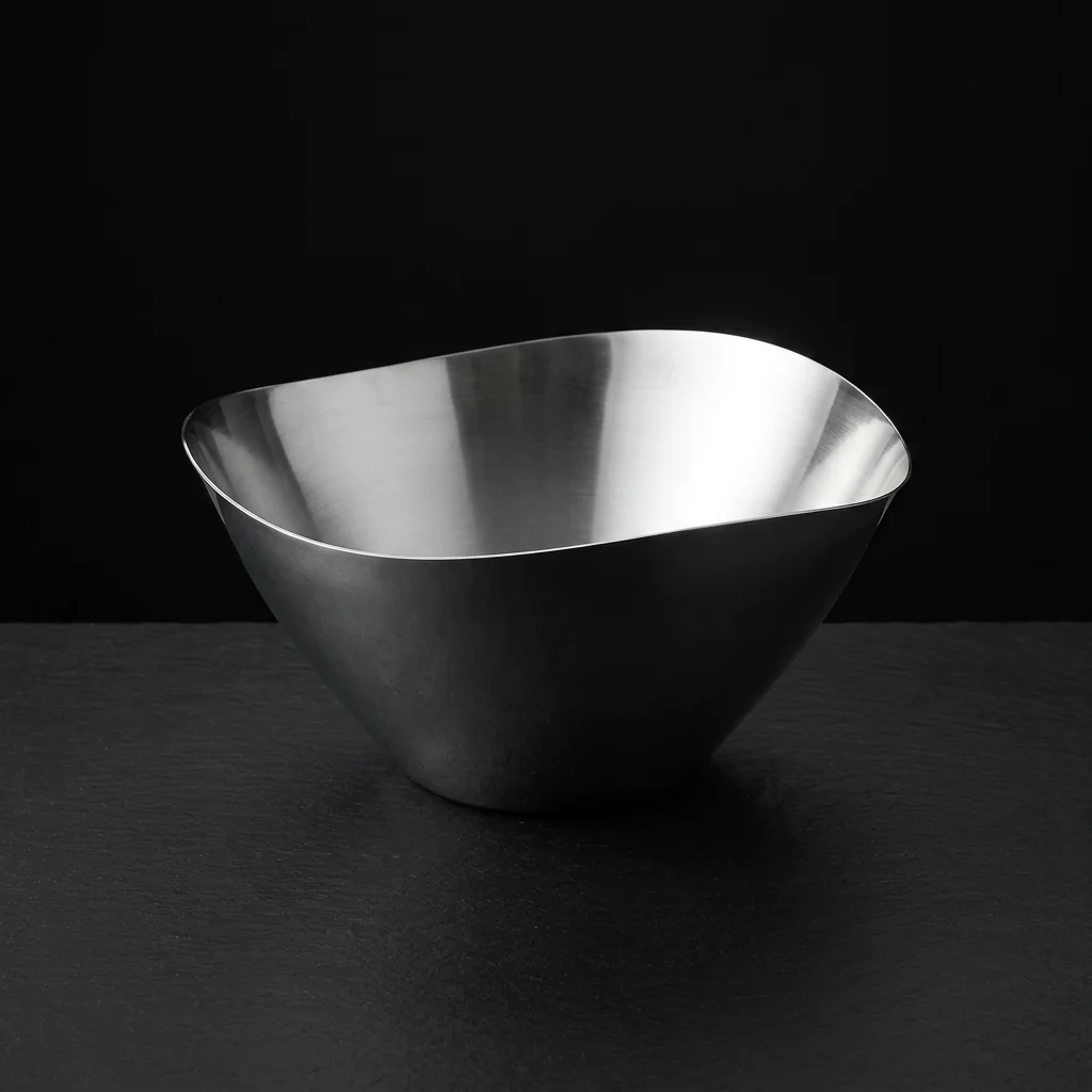 Stainless Steel Salad Bowl Danish Modern