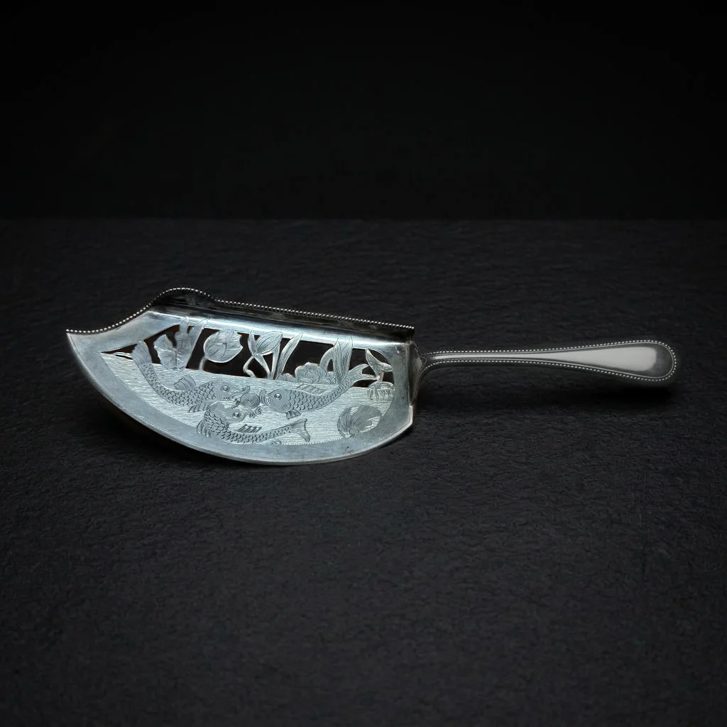 Sterling Silver Fish Server