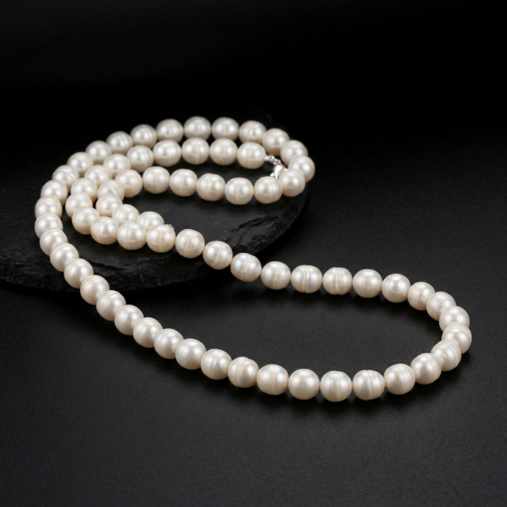 9mm Freshwater Baroque Pearl Necklace
