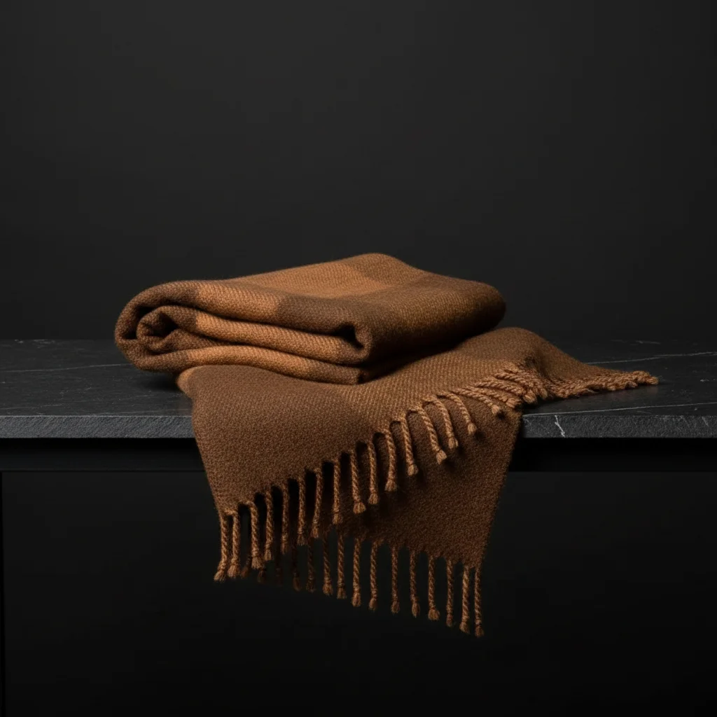 Hand Woven Mohair Blanket