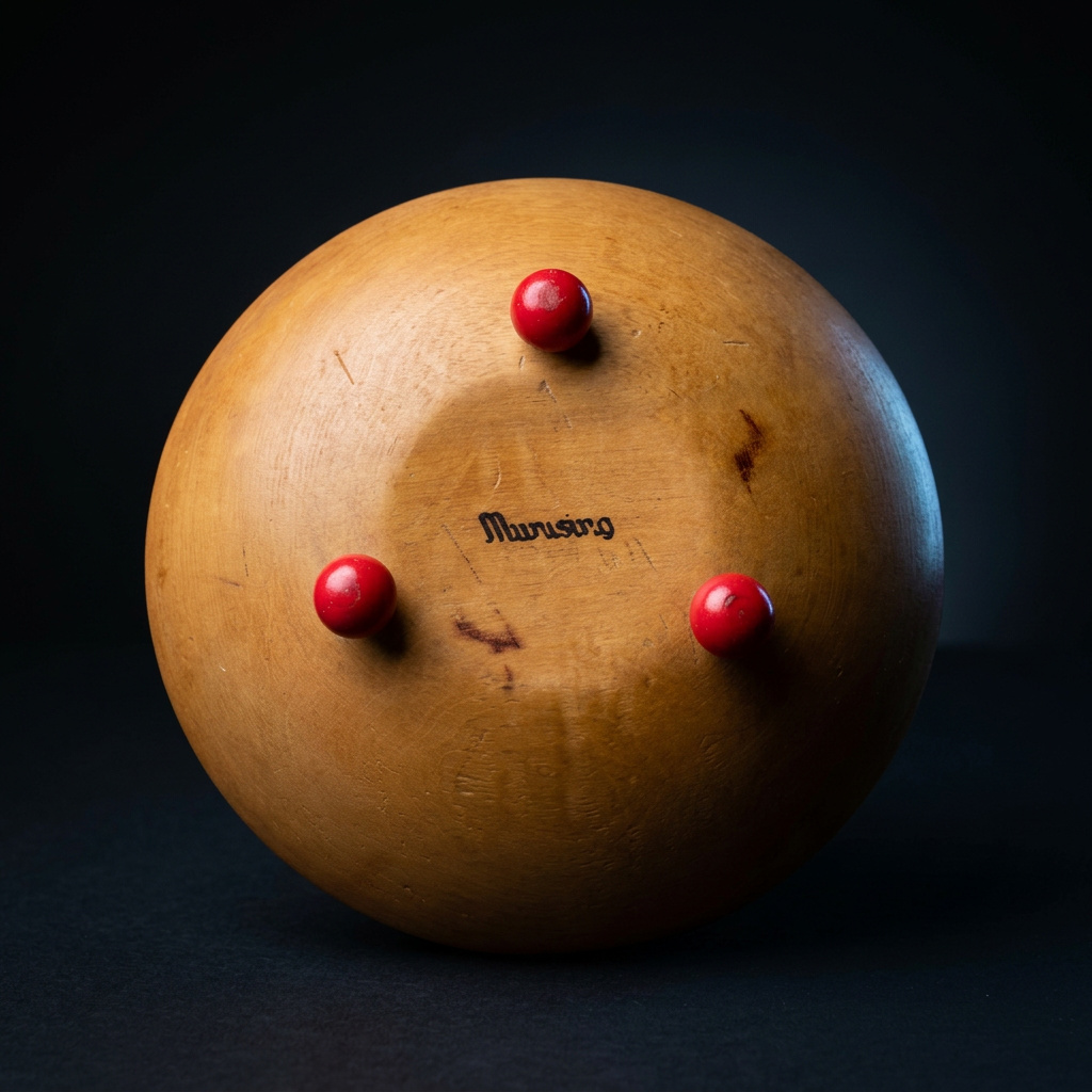 Red Footed Dough Bowl