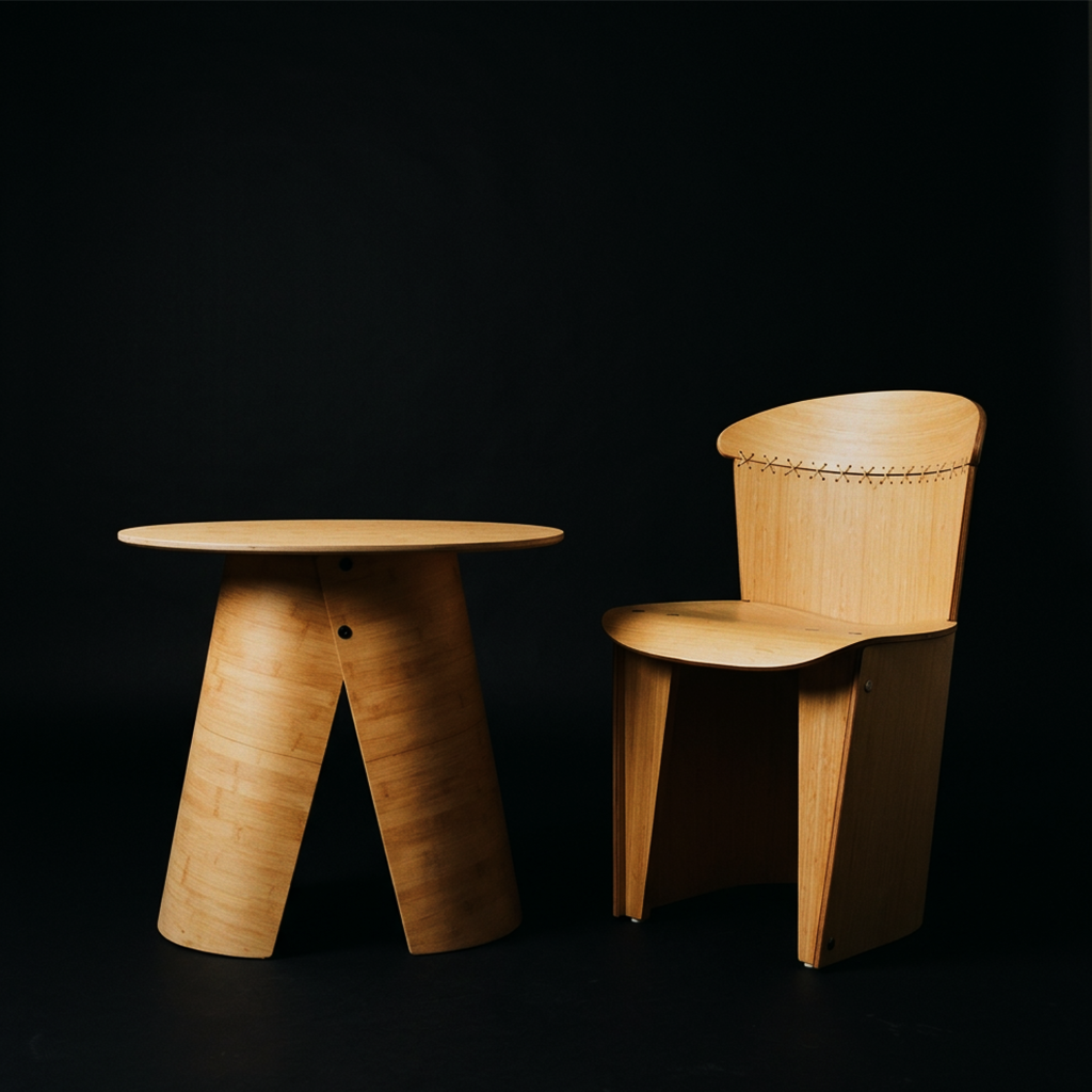 Studio Chair and Table Set