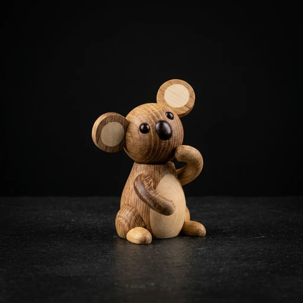 Wooden Joey Koala